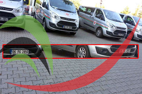 Denizli Adliyesi’nde FG plakalar söküldü