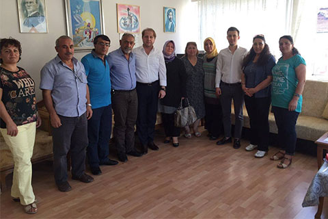 AK Parti’den Alevi Kültür’e ziyaret