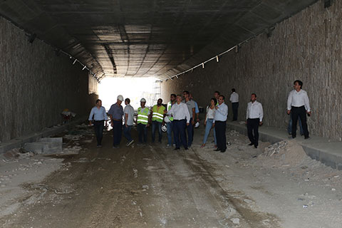 Ankara Yolu Köprülü Kavşağı’nda sona doğru