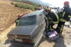 Cankurtaran’da korkutan kaza