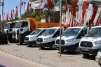 Çivril Belediyesi’ne 7 araç alındı