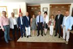 GESİFED yönetimi Vali Altıparmak’ı ziyaret etti