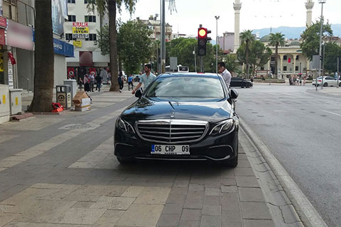 Park ve giriş yasak ama takan yok