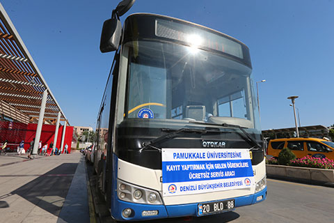 Büyükşehir’den üniversitelilere ulaşım kolaylığı