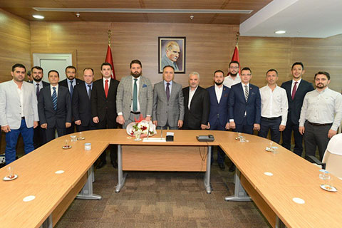 TÜMSİAD yönetimi Vali Altıparmak’ı ziyaret etti