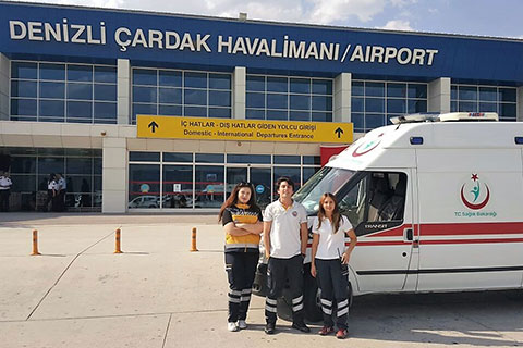 112 Acil, hacı adaylarının hizmetinde