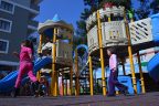 Pamukkale çocuklarına yeni oyun parkları