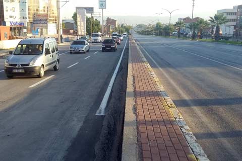 Ankara Bulvarı’nda trafiğe yeni düzenleme
