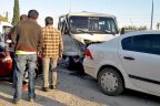 İzmir karayolundaki kazada 2 kişi yaralandı