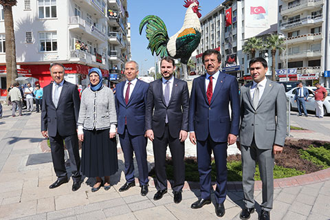 Bakanlardan Başkan Zolan’a ziyaret