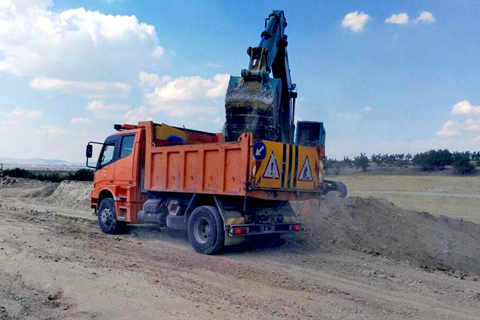 Baklan’a 10 kilometrelik yol