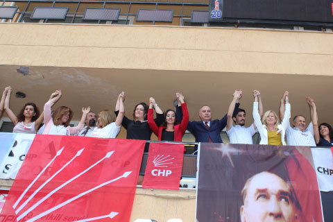 CHP Merkezefendi ilçe binası hizmete girdi