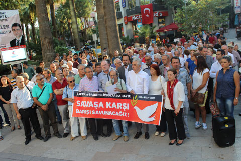 Savaşa “hayır” dediler