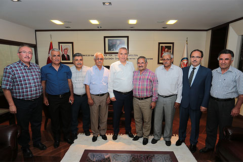 Karakoyunlu’dan Büyükşehir’e iade-i ziyaret