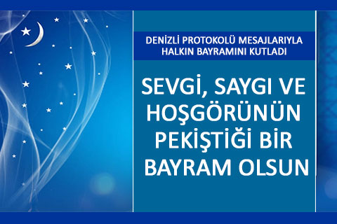 Bu bayram sevgi ve hoşgörünün pekiştiği bayram olsun
