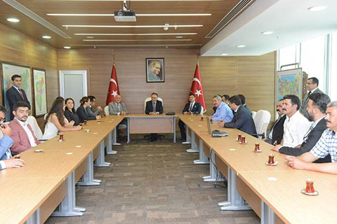 MHP yönetiminden Vali Altıparmak’a ziyaret