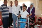 Oğuzhan’ın yürüme sevinci