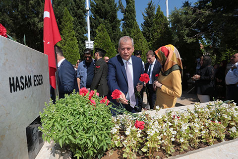 Denizli protokolünden bayram ziyaretleri