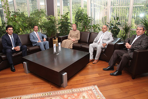 Ramazanoğlu, Rektör Bağ’ı ziyaret etti