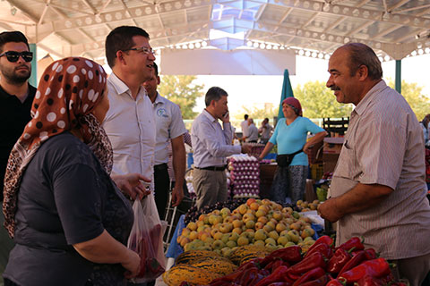 Eskihisar Mahallesi’ne kapalı pazaryeri