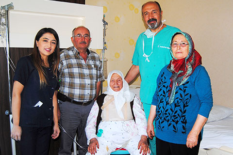 93 yaşında 2. hayatı oldu