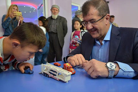 Özel çocuklara özel ziyaret