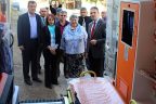 Çivrilli hayırsever ambulans bağışladı