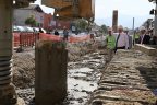 Zolan’dan köprülü kavşak inşaatında inceleme