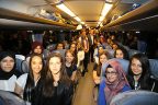 Öğrenciler İstanbul yolunda