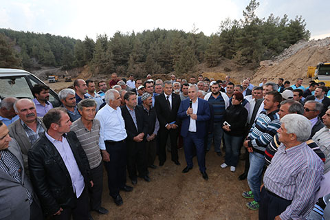 Zolan Çal’da yatırımları inceledi