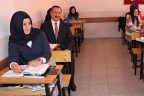 PAÜ Rektörü Bağ, mezun olduğu liseyi ziyaret etti