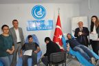 Ülkü Ocakları üyelerinden kan bağışı