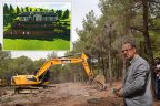 Tavas kent ormanında çalışma başladı