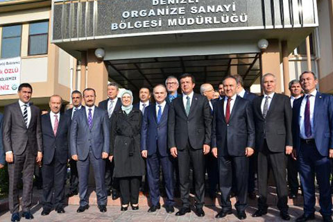 Bakanlar Zeybekci ve Özlü Denizli’de