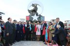 Azerbaycan Parkı ve Soykırım Anıtı açıldı
