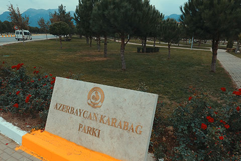 Azerbaycan Karabağ Parkı açılışa hazır