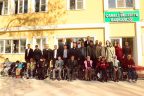 Çameli’de 10 engelliye tekerlekli sandalye