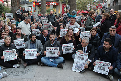 CHP ve STK’lardan Cumhuriyet eylemi