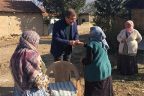 Çivril’de 50 bin m² alana parke döşendi