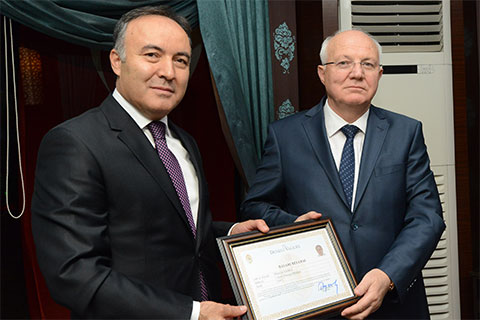 Emniyet Müdürü Namal için veda yemeği