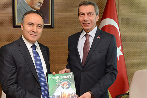 Vali Altıparmak Kent Konseyi’ni ağırladı