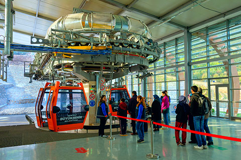 Öğretmenlere teleferik ücretsiz