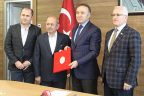 Okul imecesine 1 tuğla da esnaf Veli Uğur’dan