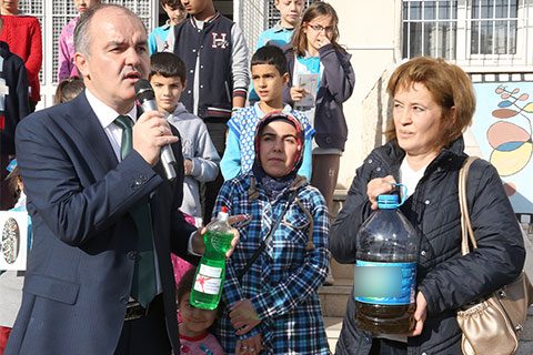 Pamukkale Belediyesi 6 ton atık yağ topladı