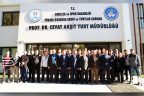 Rektör Bağ, öğrencilerle yurt sohbetinde