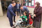 Rektör Bağ özel öğrencilerle buluştu