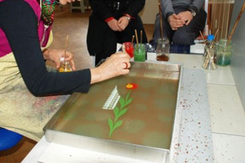 Sarayköy’de resim, ebru ve minyatür kursu