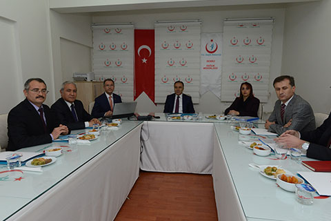 Vali Altıparmak’tan Sağlık Müdürlüğü ziyareti