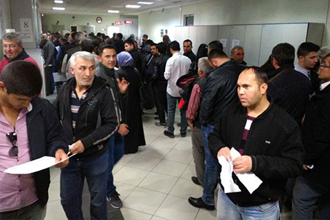 Vergi dairelerinde son gün çilesi