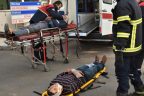 OSB’deki yangın ve kurtarma tatbikatına tam not